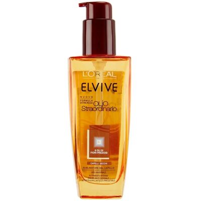 Olio Capillare Nutriente L'Oréal Paris Elvive - Capelli Secchi - 100 ml Olio Capillare Nutriente L'Oréal Paris Elvive - Capelli Secchi - 100 ml
