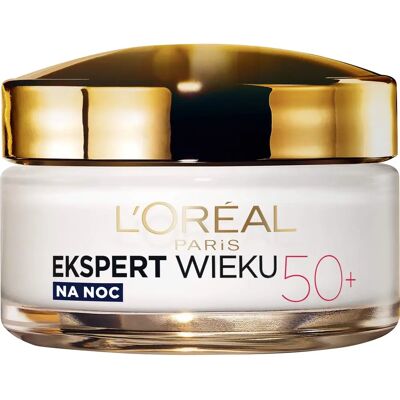 L'Oréal Age Expert 50+ Nachtcreme - Nachtbehandlung für Festigkeit L'Oréal Age Expert 50+ Nachtcreme - Nachtbehandlung für Festigkeit