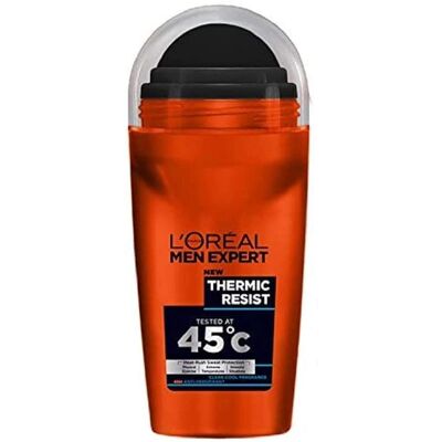 L'Oréal Paris Men Expert Rezistență Termică Deodorant Antiperspirant Roll (50 ml) L'Oréal Paris Men Expert Rezistență Termică Deodorant Antiperspirant Roll (50 ml)