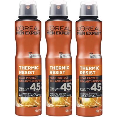 L’Oréal Paris L'Oreal Men Expert Thermic Resist Anti Perspirant Deodorant - Men Expert L’Oréal Paris L'Oreal Men Expert Thermic Resist Anti Perspirant Deodorant - Men Expert