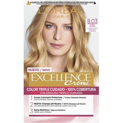 L'Oreal Excellence Blonde Divine Haarfärbe - Permanent Färbung L'Oreal Excellence Blonde Divine Haarfärbe - Permanent Färbung