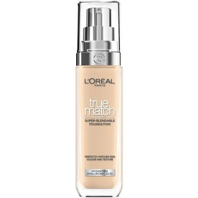 L'Oréal Paris True Match Liquid Foundation - Hyaluronic Acid SPF 17 Vanilla L'Oréal Paris True Match Liquid Foundation - Hyaluronic Acid SPF 17 Vanilla