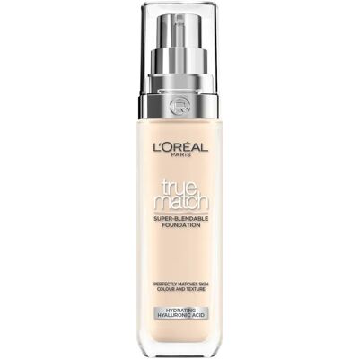 L'Oréal Paris True Match Liquid Foundation - Hyaluronic Acid SPF Golden Ivory L'Oréal Paris True Match Liquid Foundation - Hyaluronic Acid SPF Golden Ivory