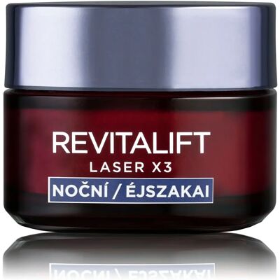 L’Oréal Paris Revitalift Laser X3 Cremă de Noapte - Anti-Îmbătrânire, 50ml L’Oréal Paris Revitalift Laser X3 Cremă de Noapte - Anti-Îmbătrânire, 50ml