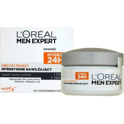 L'Oreal Men Expert Hydra 24H Gesichtscreme - Feuchtigkeit & Beruhigung L'Oreal Men Expert Hydra 24H Gesichtscreme - Feuchtigkeit & Beruhigung