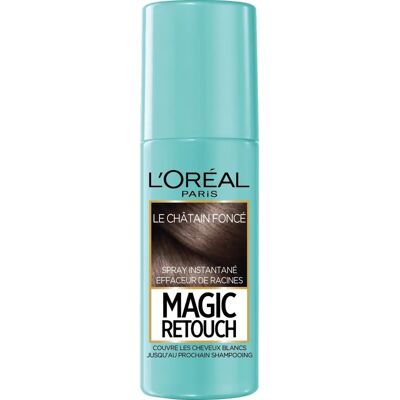 L'Oréal Paris Magic Retouch Spray Chatain Foncé - Spray retouche racines - Publicité L'Oréal Paris Magic Retouch Spray Chatain Foncé - Spray retouche racines - Publicité