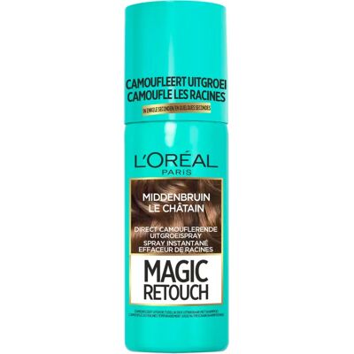 L'Oréal Paris Magic Retouch - Hårfärgspray - Mörkbrun L'Oréal Paris Magic Retouch - Hårfärgspray - Mörkbrun