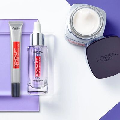 Crema de ojos Revitalift Filler de L'Oréal Paris con Ácido Hialurónico - 15ml Crema de ojos Revitalift Filler de L'Oréal Paris con Ácido Hialurónico - 15ml
