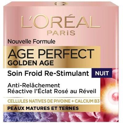 L'Oréal Paris Age Perfect Gyllene Nattkräm - Anti-Slipping & Radience L'Oréal Paris Age Perfect Gyllene Nattkräm - Anti-Slipping & Radience