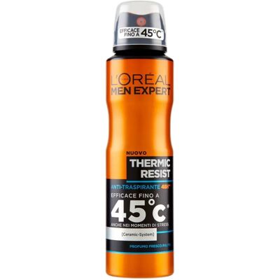 L'Oréal Paris Men Expert Thermic Resist Spray Antitraspirante 150ml L'Oréal Paris Men Expert Thermic Resist Spray Antitraspirante 150ml