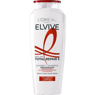 Shampoo Total Repair 5 da L'Oréal Elvive - Reparação e Nutrição Shampoo Total Repair 5 da L'Oréal Elvive - Reparação e Nutrição