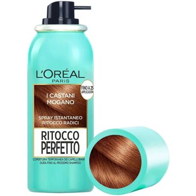 L'Oréal Paris Spray Ritocco Radici - Colore temporaneo per castani L'Oréal Paris Spray Ritocco Radici - Colore temporaneo per castani