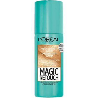 L'Oreal Paris - Magic Retouch - Blond Doré Clair - 75 ml - Spray correcteur de racines - Publicité L'Oreal Paris - Magic Retouch - Blond Doré Clair - 75 ml - Spray correcteur de racines - Publicité