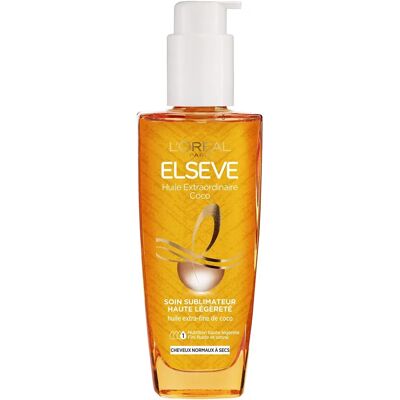 L'Oréal Paris Elseve Huile de Coco - Huile capillaire L'Oréal Paris Elseve Huile de Coco - Huile capillaire