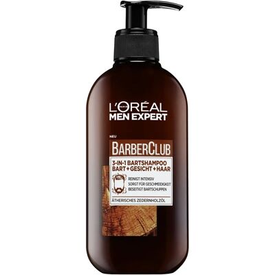 L’Oréal Paris Men Expert Barber Club Bartschampo - Gesicht, Bart, Haare L’Oréal Paris Men Expert Barber Club Bartschampo - Gesicht, Bart, Haare