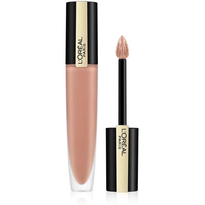 L'Oreal Paris Rouge Signature I Empower Gloss à Lèvres Mat - 7ml - Publicité L'Oreal Paris Rouge Signature I Empower Gloss à Lèvres Mat - 7ml - Publicité