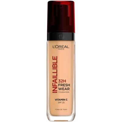 L'Oréal Paris Infallible Liquid Foundation - Radiant Sand, SPF 25 L'Oréal Paris Infallible Liquid Foundation - Radiant Sand, SPF 25