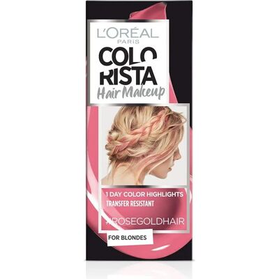 L'Oreal Paris Colorista Haarspray - Rosa / Rose Gold / Blond - Haar Make Up L'Oreal Paris Colorista Haarspray - Rosa / Rose Gold / Blond - Haar Make Up