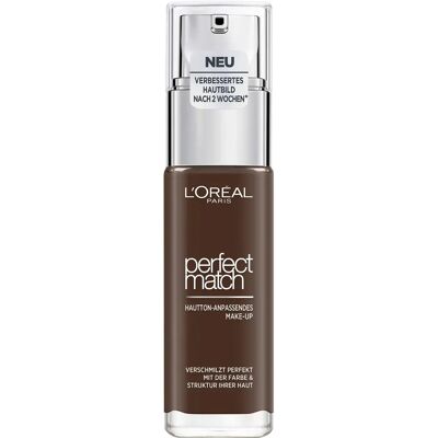 L’Oréal Paris Maquillaje facial Foundation Perfect Match 12N Ebony L’Oréal Paris Maquillaje facial Foundation Perfect Match 12N Ebony