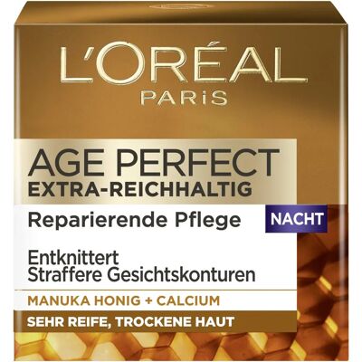 L'Oréal Paris Nachtpflege - Extra-Reichhaltige Manuka Nachtcreme L'Oréal Paris Nachtpflege - Extra-Reichhaltige Manuka Nachtcreme