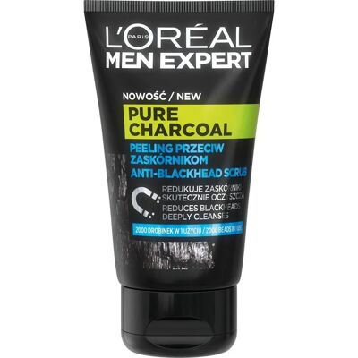L'Oreal Men Expert Pure Power Aktivkohle - Gesichtspeeling - 100ml L'Oreal Men Expert Pure Power Aktivkohle - Gesichtspeeling - 100ml