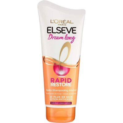 L'Oréal Paris Elseve Dream Long Rapid Restore Conditioner - Réparation pour cheveux longs - Publicité L'Oréal Paris Elseve Dream Long Rapid Restore Conditioner - Réparation pour cheveux longs - Publicité