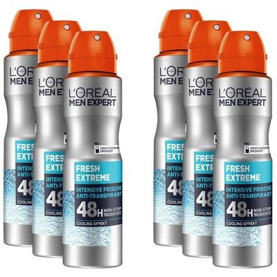 L'Oréal Paris Men Expert Fresh Extreme Deodorant Spray 150 ml L'Oréal Paris Men Expert Fresh Extreme Deodorant Spray 150 ml