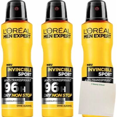 L'Oréal Paris Men Expert Invincible Sport Déodorant - Soins corporels durables - Publicité L'Oréal Paris Men Expert Invincible Sport Déodorant - Soins corporels durables - Publicité