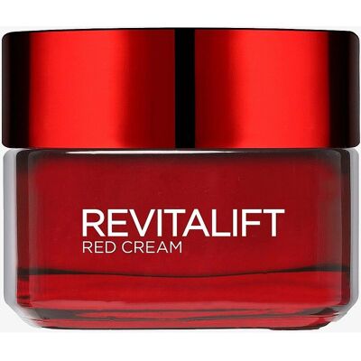L'Oréal Paris Revitalift Punainen Ginseng Hehkupäivävoide L'Oréal Paris Revitalift Punainen Ginseng Hehkupäivävoide