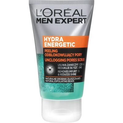 L'OREAL Men Expert Hydra Energetic Peeling - Peeling twarzy L'OREAL Men Expert Hydra Energetic Peeling - Peeling twarzy
