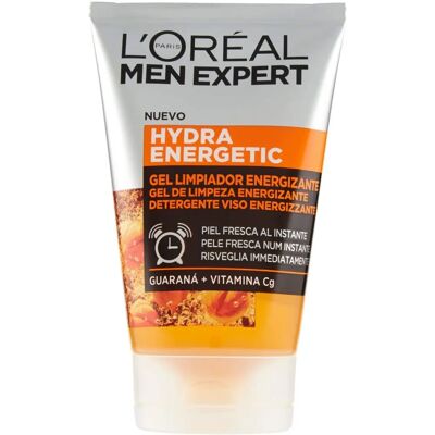 L'Oréal Paris Men Expert Hydra Energetic Gel Limpiador Facial - Gel Limpiador Para Hombres L'Oréal Paris Men Expert Hydra Energetic Gel Limpiador Facial - Gel Limpiador Para Hombres