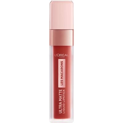 L'Oréal Paris Les Macarons Ultra Matte Rouge à Lèvres Liquide - Infinite Spice - Rouge à lèvres, Longue durée - Publicité L'Oréal Paris Les Macarons Ultra Matte Rouge à Lèvres Liquide - Infinite Spice - Rouge à lèvres, Longue durée - Publicité