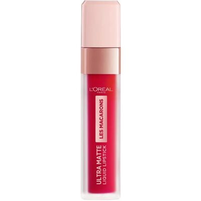 L’Oréal Paris Infallible Les Macarons Rouge à Lèvres - Framboise - Liquid Mat à Effet Mat - Publicité L’Oréal Paris Infallible Les Macarons Rouge à Lèvres - Framboise - Liquid Mat à Effet Mat - Publicité