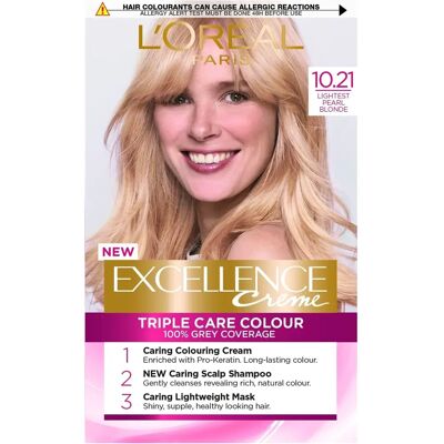 L'Oreal Paris Blonde Perle Clair Colorant pour Cheveux - Colorant pour Cheveux - Publicité L'Oreal Paris Blonde Perle Clair Colorant pour Cheveux - Colorant pour Cheveux - Publicité