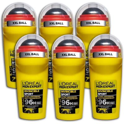 L'Oréal Paris Men Expert Invincible Sport Antiperspirant Roll-On L'Oréal Paris Men Expert Invincible Sport Antiperspirant Roll-On