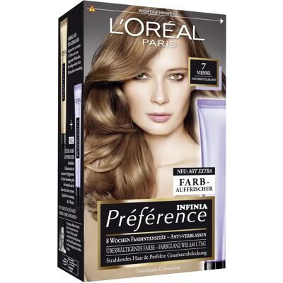 L’Oréal Paris - Modell 7 Wien/Blond mittel - Haarfarbe L’Oréal Paris - Modell 7 Wien/Blond mittel - Haarfarbe