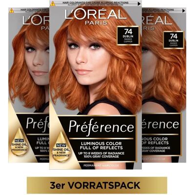 L'Oréal Paris Kupferblonde Dauerhafte Haarfarbe - Haarfarbe L'Oréal Paris Kupferblonde Dauerhafte Haarfarbe - Haarfarbe