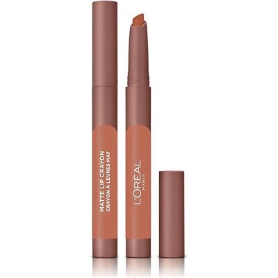 L'Oréal Paris Crayon à Lèvres - 101 Smooth Caramel - Marron - Crayon à Lèvres - Publicité L'Oréal Paris Crayon à Lèvres - 101 Smooth Caramel - Marron - Crayon à Lèvres - Publicité