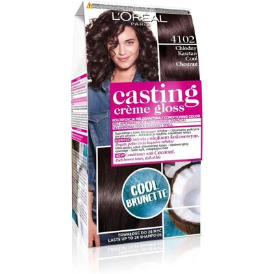 L'Oréal Paris Farba do włosów - Casting Creme Gloss Chłodny Kasztan - Farba do włosów L'Oréal Paris Farba do włosów - Casting Creme Gloss Chłodny Kasztan - Farba do włosów