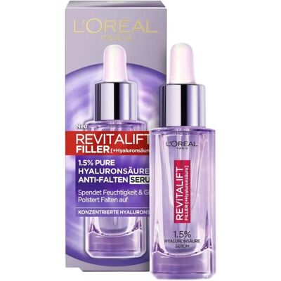 L'Oréal Paris Revitalift Filler Serum - Anti-Falten, 30ml L'Oréal Paris Revitalift Filler Serum - Anti-Falten, 30ml