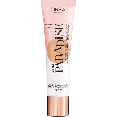 L'Oréal Skin Paradise Crème Teintée Hydratante SPF20 (30ml) - 02 Medium - Publicité L'Oréal Skin Paradise Crème Teintée Hydratante SPF20 (30ml) - 02 Medium - Publicité