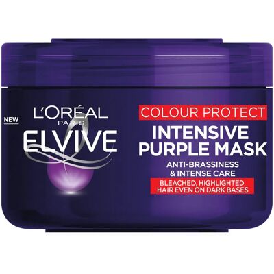 Masque Violet Elvive de L'Oréal Paris - Nourrissant Intensif Masque Violet Elvive de L'Oréal Paris - Nourrissant Intensif