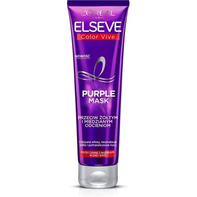 L’Oréal Paris Elseve Purple Haarmaske - Haartyp L’Oréal Paris Elseve Purple Haarmaske - Haartyp