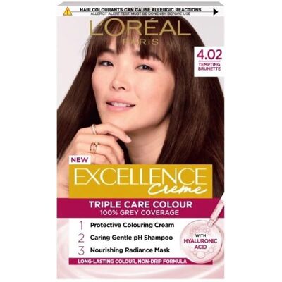 L'Oréal Paris Excellence Crème Permanent Hair Dye - Brunette L'Oréal Paris Excellence Crème Permanent Hair Dye - Brunette