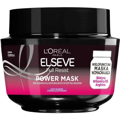 L'Oreal Full Resist Hiusten Naami - Vahvistava Hoito Vaurioituneille Hiuksille L'Oreal Full Resist Hiusten Naami - Vahvistava Hoito Vaurioituneille Hiuksille