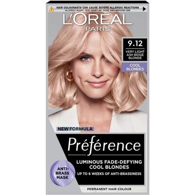 L'Oréal Paris Préférence Infinia Siberia Ash Blonde - Hair Dye L'Oréal Paris Préférence Infinia Siberia Ash Blonde - Hair Dye