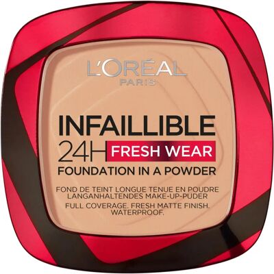 L'Oréal Paris Infaillible 24H Puder Foundation - Mattedeckning L'Oréal Paris Infaillible 24H Puder Foundation - Mattedeckning