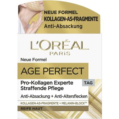 L'Oréal Paris Age Perfect Pro-Kollagen Tagescreme - Gesichtspflege gegen Falten L'Oréal Paris Age Perfect Pro-Kollagen Tagescreme - Gesichtspflege gegen Falten