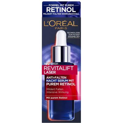 L'Oréal Revitalift Laser Anti-Falten Nachtserum (30ml) L'Oréal Revitalift Laser Anti-Falten Nachtserum (30ml)