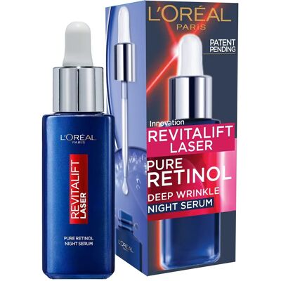 L'Oréal Pure Retinol Revitalift Laser Night Serum (30 ml) L'Oréal Pure Retinol Revitalift Laser Night Serum (30 ml)